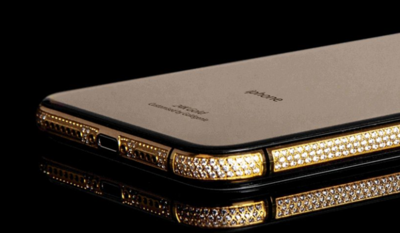 Platinum iPhone Xs - 24k Gold - Billionaire Edition